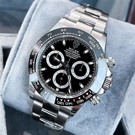 rolex daytona oystersteel black|Rolex oyster daytona price.